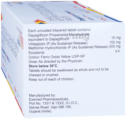 Daparyl-VM 500 Tablet image