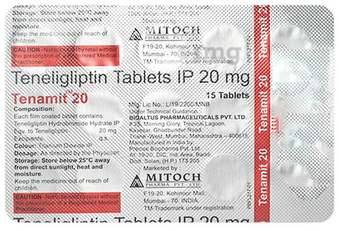 Tenamit 20 Tablet image Tenamit 20 Tablet image