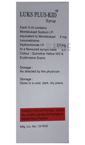 Luks Plus Kid Syrup image