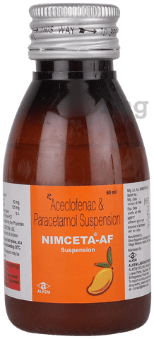 Nimceta AF 50 mg/125 mg Suspension