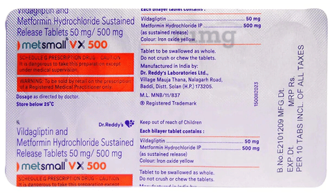 Metsmall VX 500 Tablet SR image
