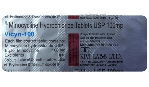 Vicyn 100mg Tablet image