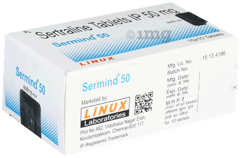 Sermind 50 Tablet image