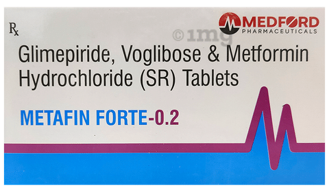 Metafin Forte 0.2 Tablet SR image