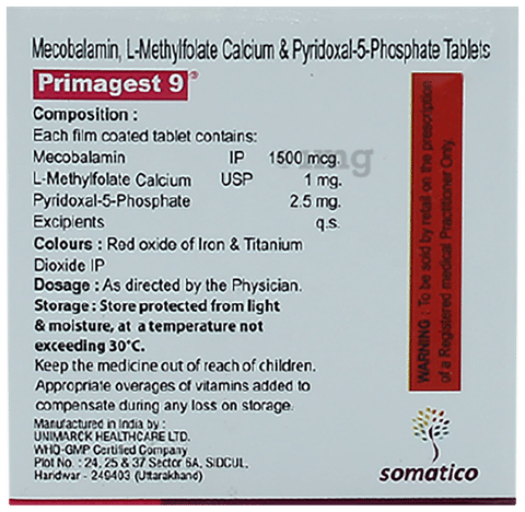 Primagest 9 Tablet image