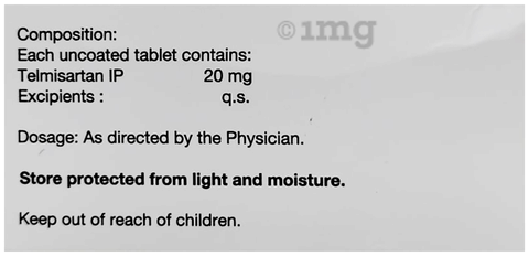 Telvas 20 Tablet image