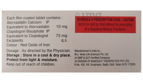 Atorget-CV 10 Tablet image