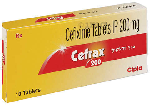 Cefrax 200 Tablet image