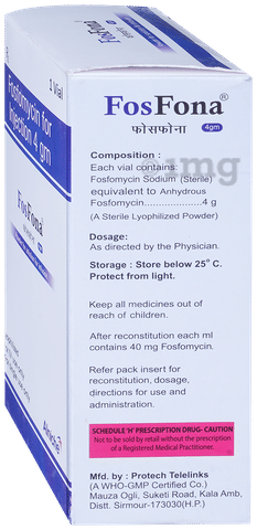 Fosfona 4gm Injection image