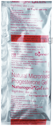NATURogest 8% Vaginal gel image NATURogest 8% Vaginal gel image