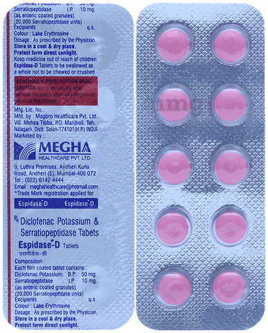 Espidase D Tablet