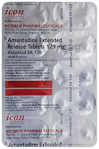 Amantad ER 129 Tablet image Amantad ER 129 Tablet image