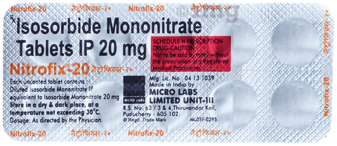 Nitrofix 20 Tablet image