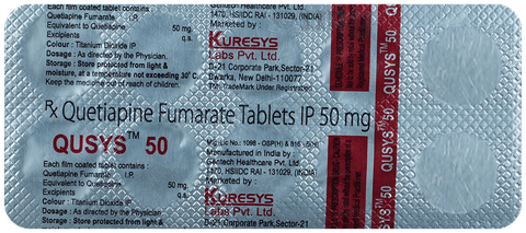 Qusys 50mg Tablet image