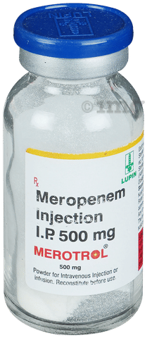 Merotrol 500mg Injection image
