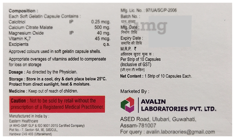 Lisium K2 Soft Gelatin Capsule