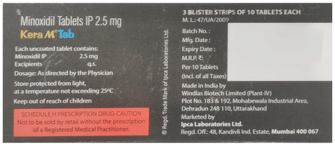 Kera M 2.5mg Tablet image Kera M 2.5mg Tablet image
