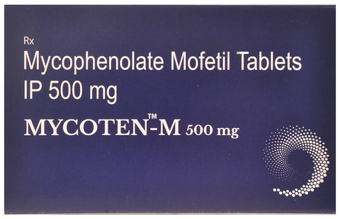 Mycoten-M 500mg Tablet image