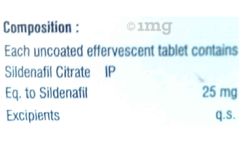 Sildzee 25 Tablet image Sildzee 25 Tablet image