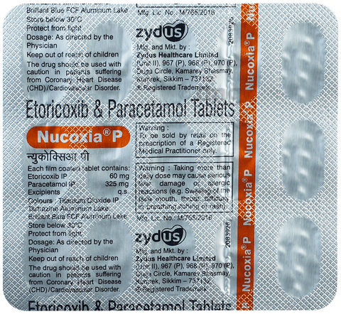 Nucoxia P Tablet image