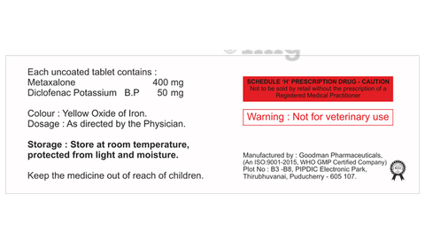 Metapain-D Tablet image