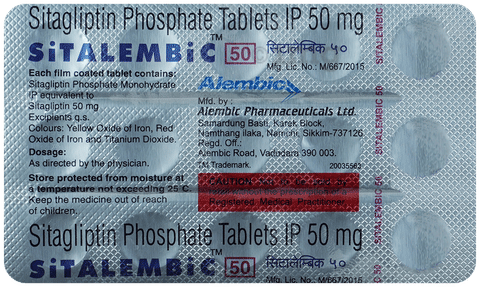 Sitalembic 50 Tablet image