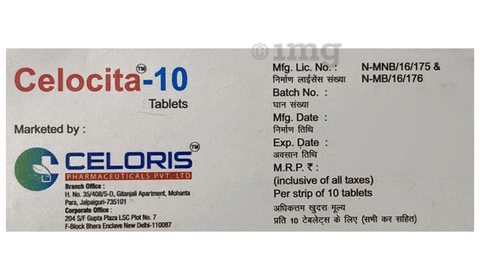 Celocita 10 Tablet image Celocita 10 Tablet image
