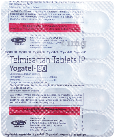Yogatel 80 Tablet image