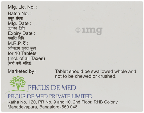 Evog-M 500mg/0.3mg Tablet image Evog-M 500mg/0.3mg Tablet image