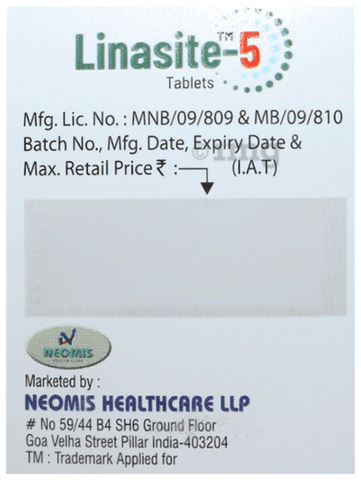 Linasite 5 Tablet