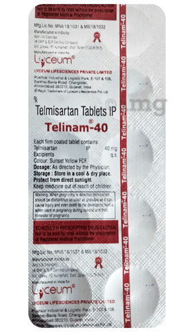 Telinam 40 Tablet image