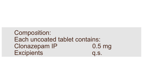 Rivotril 0.5mg Tablet image