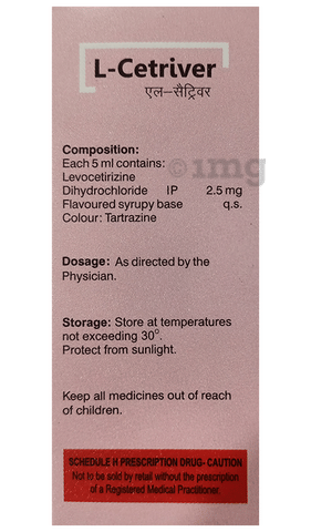 L-Cetriver Syrup image L-Cetriver Syrup image