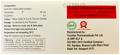 Telenorm 40 Tablet image