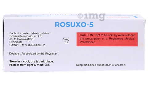 Rosuxo 5 Tablet image