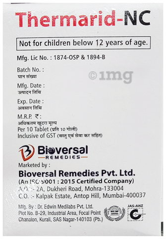 Thermarid-NC Tablet image Thermarid-NC Tablet image