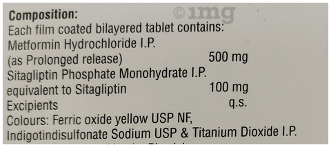 Sitazit-M ER 500 Tablet image Sitazit-M ER 500 Tablet image
