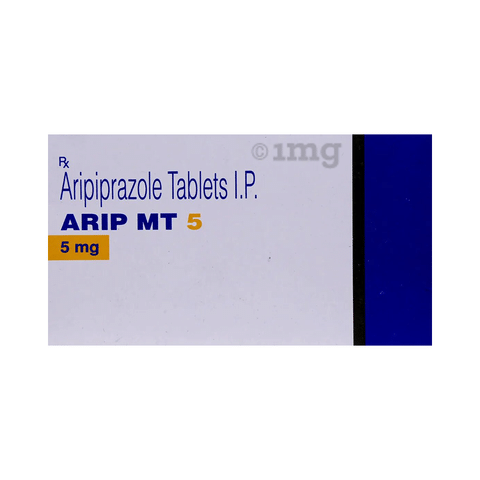Arip MT 5 Tablet View Uses Side Effects Price and Substitutes 1mg