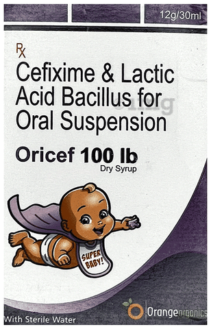 Oricef 100 LB Dry Syrup image