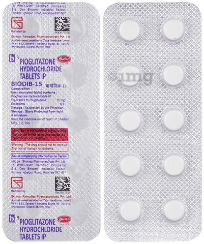 Biodib 15 Tablet image