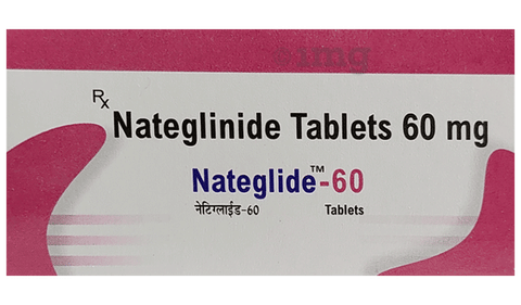 Nateglide 60mg Tablet image Nateglide 60mg Tablet image