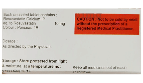 Rozitiq 10 Tablet image
