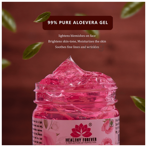 Healthy Forever Aloe Vera Royal Rose Gel: Buy jar of 120.0 gm Gel at    in India | 1mg
