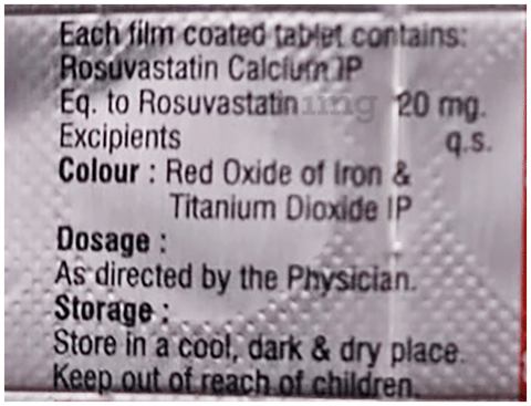 Rosubiz 20 Tablet image Rosubiz 20 Tablet image