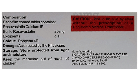 Lipihit OD 20 Tablet image