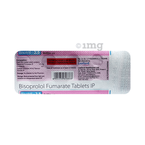 BISOtril 2.5 Tablet image