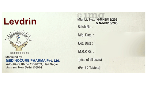 Levdrin Tablet image Levdrin Tablet image