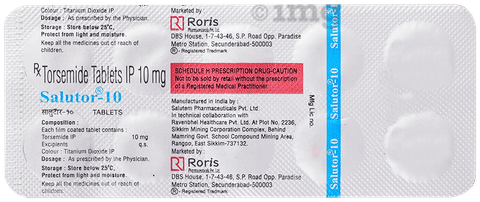 Salutor 10mg Tablet image