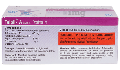 Telpil A 40mg/5mg Tablet image