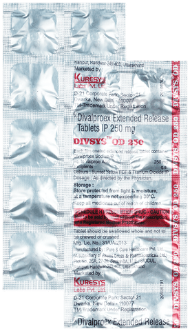 Divsys OD 250mg Tablet ER image